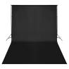 Backdrop Cotton Black 500x300 cm - High Quality Photography