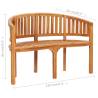 Banana Bench 120 cm - Solid Teak Wood Garden Furniture