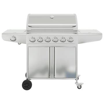 Gas BBQ Grill with 7 Burners - Durable Stainless Steel