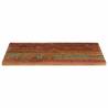 100x60 cm Rectangular Solid Wood Table Top - Reclaimed Charm