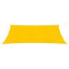 Yellow HDPE Sunshade Sail 2x3m - UV Protection & Durable