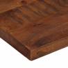 Rectangular Solid Wood Table Top - 110x70 cm | HipoMarket