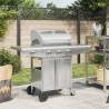 Gas BBQ Grill with 4 Burners – Durable Stainless Steel | HipoMarket