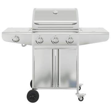 Gas BBQ Grill with 4 Burners – Durable Stainless Steel | HipoMarket