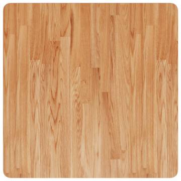 Square Light Brown Oak Table Top - 70x70 cm | Hipo Market