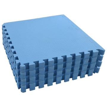 24 pcs EVA Foam Floor Mats - Blue | Hipomarket UK