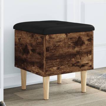 Storage Bench Smoked Oak | Stylish & Functional Furniture