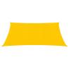 Yellow HDPE Sunshade Sail 2.5x2.5m | UV & Mould Resistant