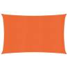 Sunshade Sail 160 g/m² Rectangular Orange 3x5 m HDPE Colour orange Size 3 x 5 m Quantity in Package 1 