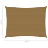 Taupe Sunshade Sail 3.5x4.5m - HDPE Outdoor Protection