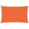 Sunshade Sail 5x7m Orange 160 g/m² | HDPE Shelter