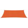 Sunshade Sail 5x7m Orange 160 g/m² | HDPE Shelter