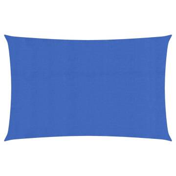 Blue Rectangular Sunshade Sail 4x7 m - Durable & UV Resistant