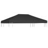 Gazebo Top Cover 310 g/m² 4x3 m Grey Colour grey Quantity in Package 1 