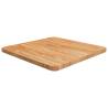 Square Table Top Light Brown 50x50x2.5cm Treated Solid Wood Oak Colour light brown Size 50 x 50 x 2.5 cm Quantity in Package 1 