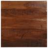 Table Top 60x60x2.5 cm Square Solid Wood Reclaimed Colour brown Size 60 x 60 x 2.5 cm Quantity in Package 1 Material solid reclaimed wood 