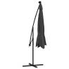 Cantilever Umbrella with LED Lights - 350 cm Anthracite