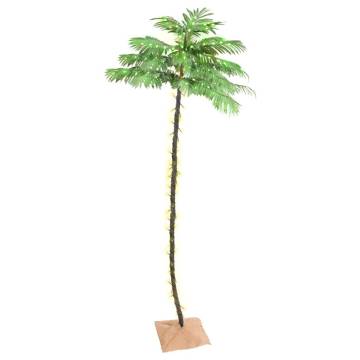 LED Palm Tree with 252 Warm White LEDs - 400 cm | HipoMarket