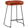 Stylish Dark Brown Bar Stools - 2 pcs, 40x29.5x53 cm