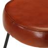 Stylish Dark Brown Bar Stools - 2 pcs, 40x29.5x53 cm