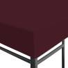 Gazebo Top Cover 310 g/m² 3x4 m Bordeaux - Durable & Waterproof