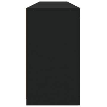 Stylish Black LED Sideboard - 181.5x37x67 cm | Hipomarket