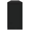 Stylish Black LED Sideboard - 181.5x37x67 cm | Hipomarket