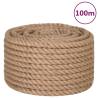 Jute Rope 100m Long 16mm Thick - Versatile & Natural