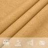 Durable Sunshade Sail 5x8 m - UV Resistant Sand HDPE