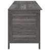 Garden Storage Box Anthracite - Solid Fir Wood | HipoMarket