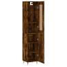 Stylish Highboard in Smoked Oak - Durable & Elegant Storage