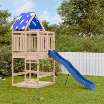 Outdoor Playset Solid Wood Pine - Adventure Awaits!