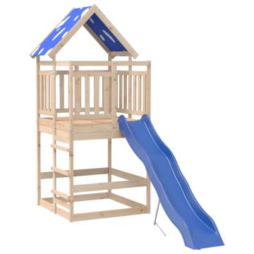 Outdoor Playset Solid Wood Pine - Adventure Awaits!