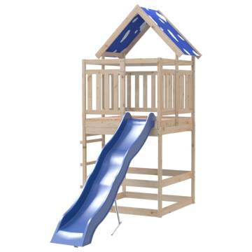 Outdoor Playset Solid Wood Pine - Adventure Awaits!