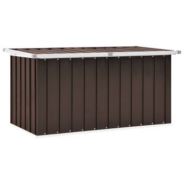 Garden Storage Box Brown 129x67x65 cm - Hipomarket