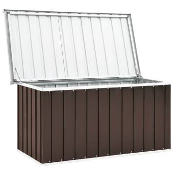 Garden Storage Box Brown 129x67x65 cm - Hipomarket