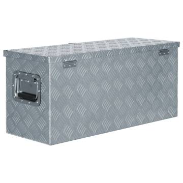 Aluminium Box 80x30x35 cm - Durable & Lightweight Storage