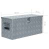 Aluminium Box 80x30x35 cm - Durable & Lightweight Storage