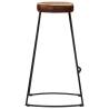 Bar Stools 2 pcs Dark Brown - Stylish & Comfortable Design