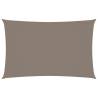 Sunshade Sail Oxford Fabric 4x7m Rectangular Taupe - Hipomarket