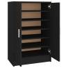 Shoe Cabinet Black 60x35x92 cm - Modern Style & Durable Design