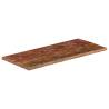 Rectangular Solid Wood Table Top - 100x70 cm | Hipo Market