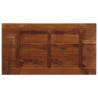 Rectangular Solid Wood Table Top - 100x70 cm | Hipo Market