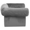 Dog Sofa with Drawer - Plush Grey 75x50x38 cm | Hipomarket