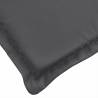 Lowback Chair Cushions Set - Melange Anthracite 6 pcs