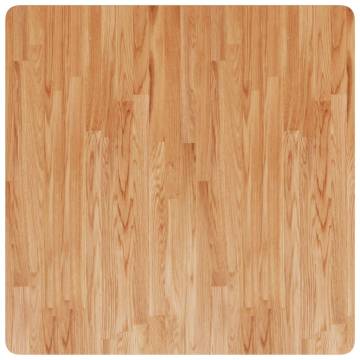 Square Light Brown Oak Table Top 80x80cm | HipoMarket