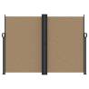 Retractable Side Awning Taupe 180x1000 cm | Hipomarket