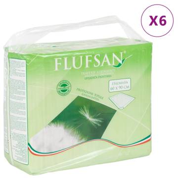 Flufsan Incontinence Bed Pads 90 pcs - 60x90 cm | HipoMarket