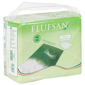 Flufsan Incontinence Bed Pads 90 pcs - 60x90 cm | HipoMarket