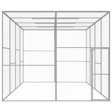 Galvanised Steel Cat Cage 6x3x2.5 m | Secure & Comfy